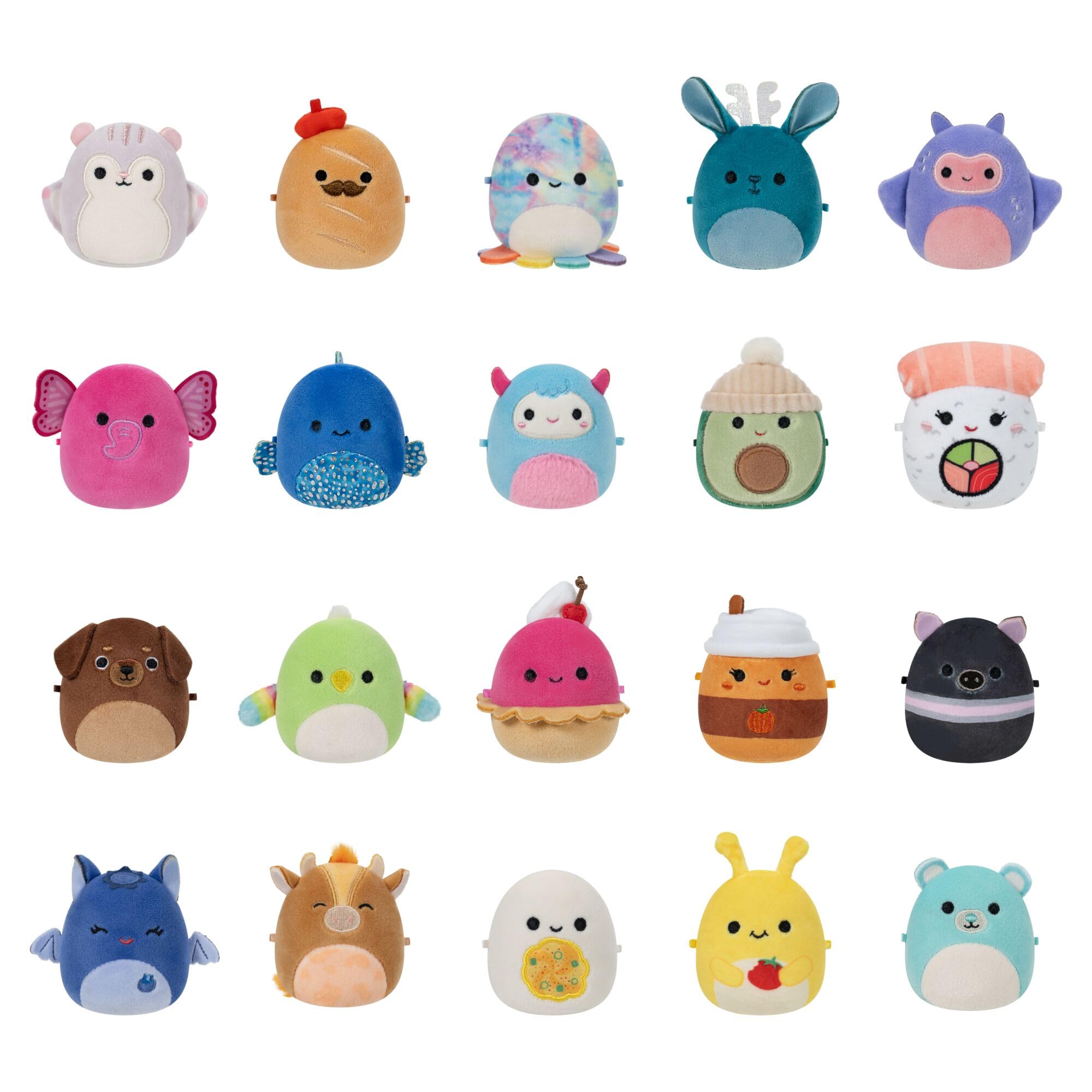 Squishmallows Original Micromallows Plush 20-Pack - 2.5-inch Plush