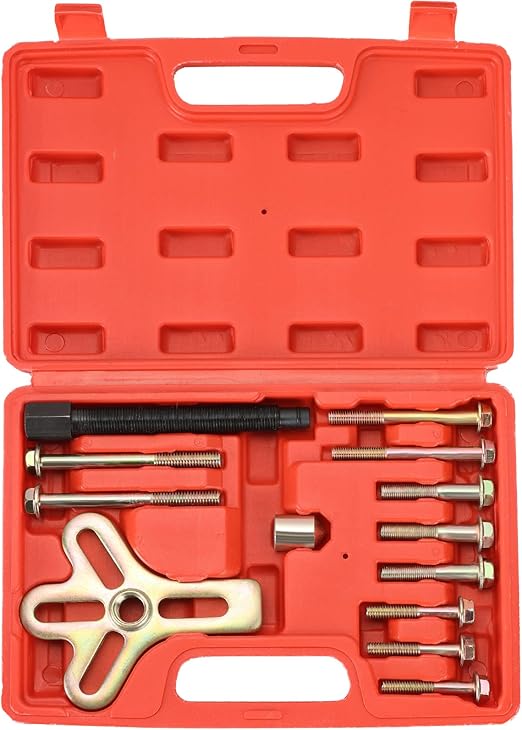 Acymner Harmonic Balancer Steering Wheel Puller Kit 13PCS Flywheel