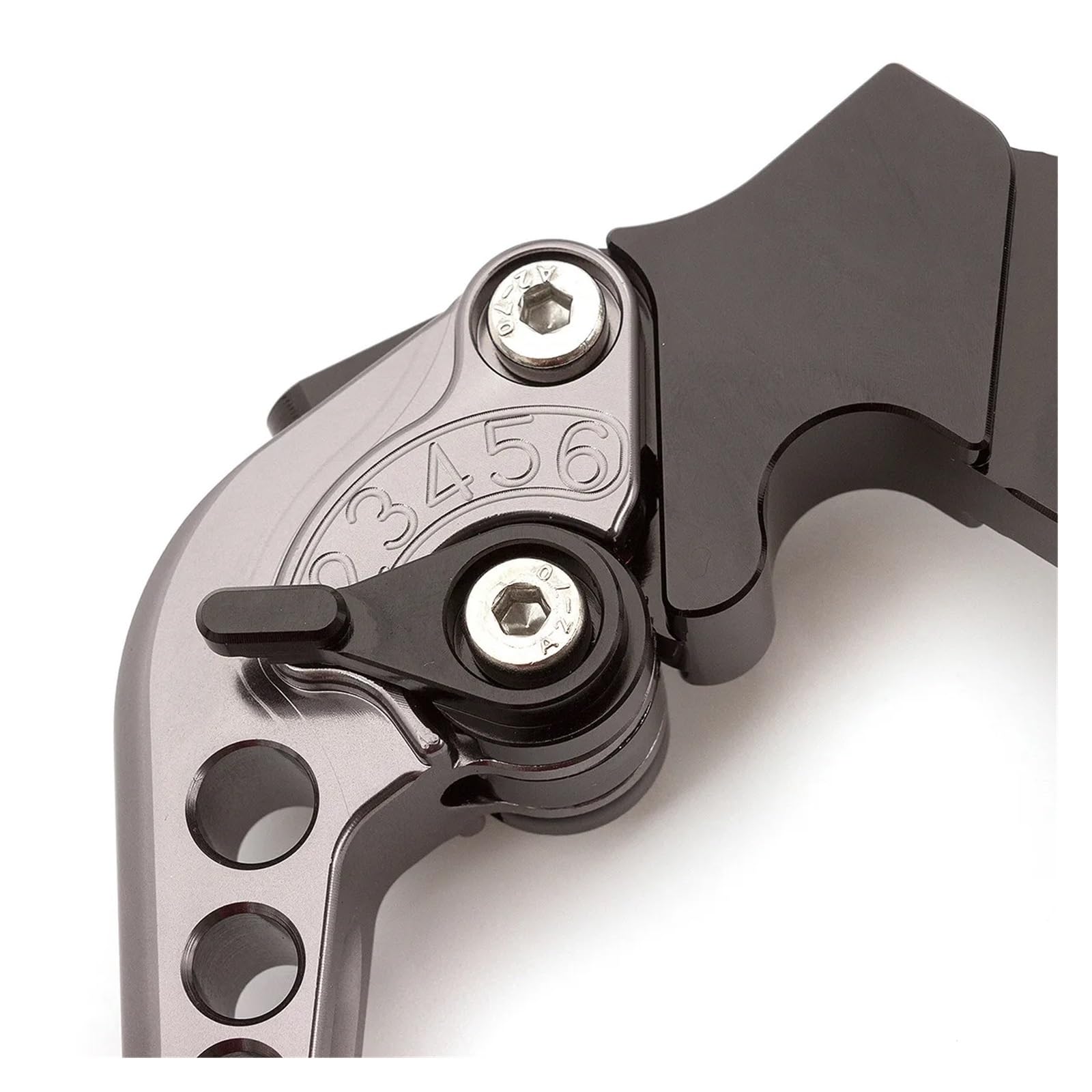 Fit For Y-a-m-a-h-a Banshee Warrior Wolverine 350 Motorcycle Adjustable Brake Clutch Lever Accessories(Gray 147mm)