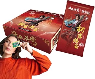 Anime Collectible Cards,Unique and Collectible Anime Commemorate Card - Rare Stuff for Fights Break Sphere Fans, Anime Animation Collection Card, 150 Cards/Box Hersil
