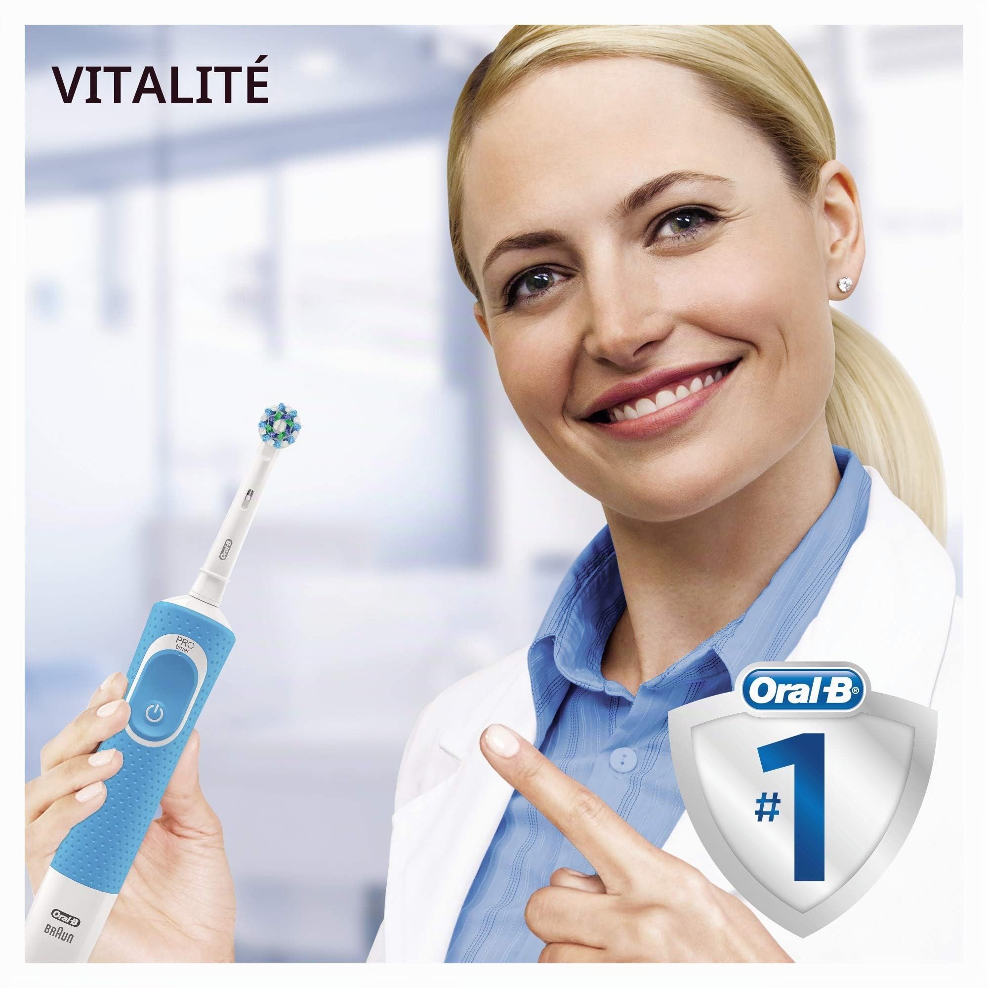Oral-B Vitality 100 Brosse À Dents Électrique Bleue