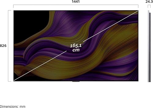 LG OLED83G57LW Téléviseur 83" (210 cm) 4K OLED Evo AI (processeur AI α11 Gen2 4K, webOS 25, 120 Hz (VRR jusqu'à 165 Hz)) [Année modèle 2025] - 5
