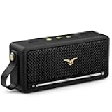 Portable Bluetooth Speakers, IP67 Waterproof Wireless Speaker with Lights, 40W Loud Stereo Sound, Active Extra Bass, Bluetooth 5.3, Dual Pairing, 12H Playtime for Home, Party, Outdoor, Beach, Travel