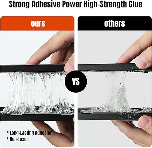 Miniatura 2 de POPTRAP Trampa para ratones con pegamento ultra fuerte, 6 unidades, con aroma a mantequilla de maní para interiores y exteriores, no tóxica