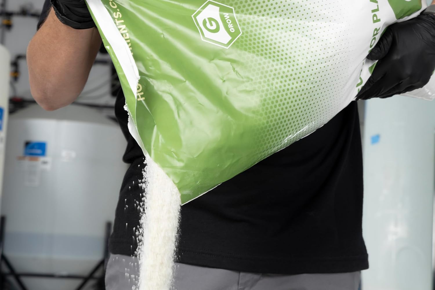 HGV Dry Grow – Water Soluble Plant Nutrient for Vegetative Stage – Professional Hydroponic & Soil Fertilizer – Concentrated Dry Veg Formula for Indoor & Outdoor Gardening (5 lbs)