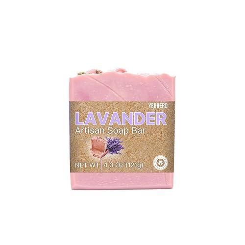 Miniatura 35 de Natural Handcrafted Soap Bar 4.3oz (121g) Jabon Artesanal Cruelty & Gluten Free Soap With Pure Essential Oils and Natural Ingredients, Gentle