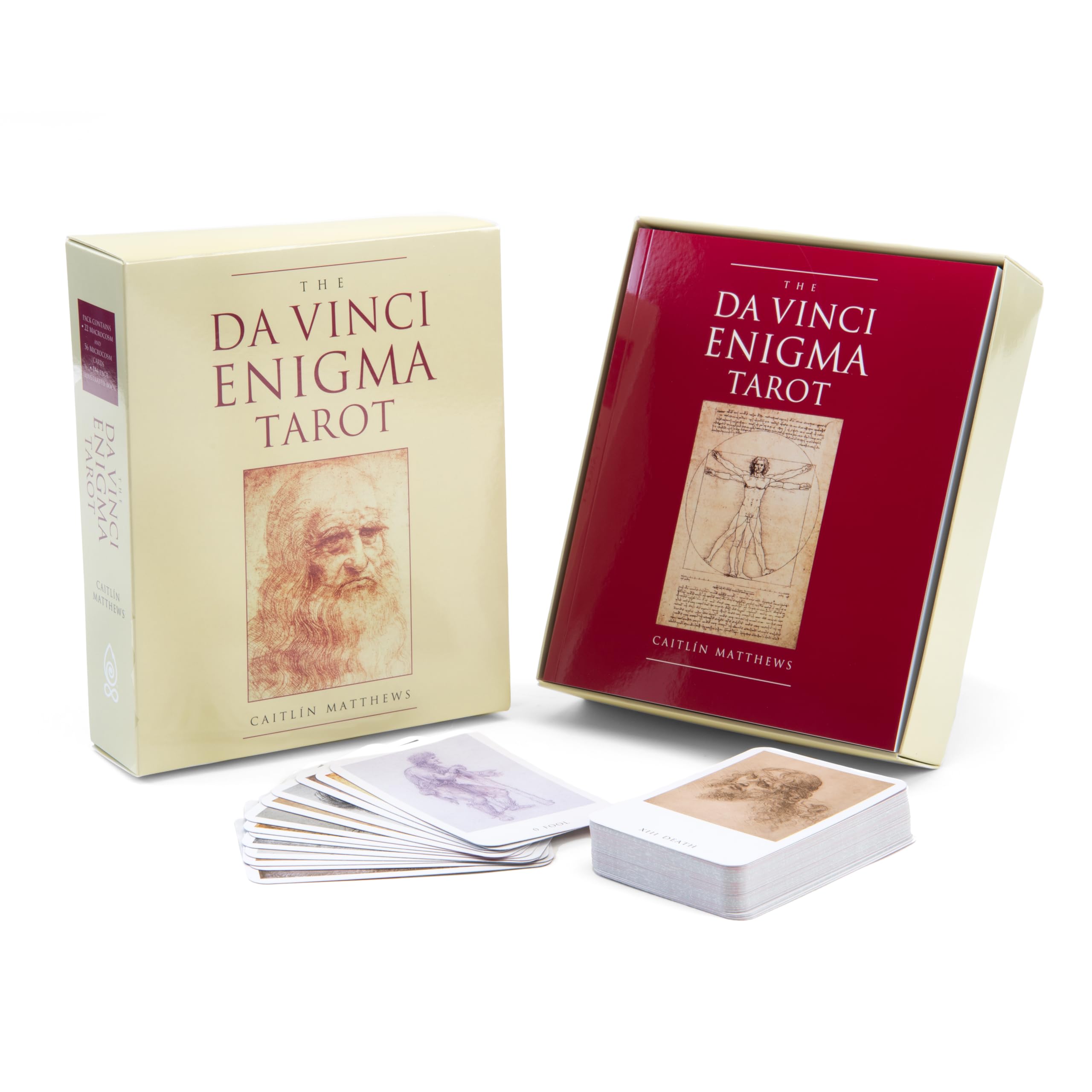 Da Vinci Enigma Tarot by CaitlÃ­n Matthews 9780764360404