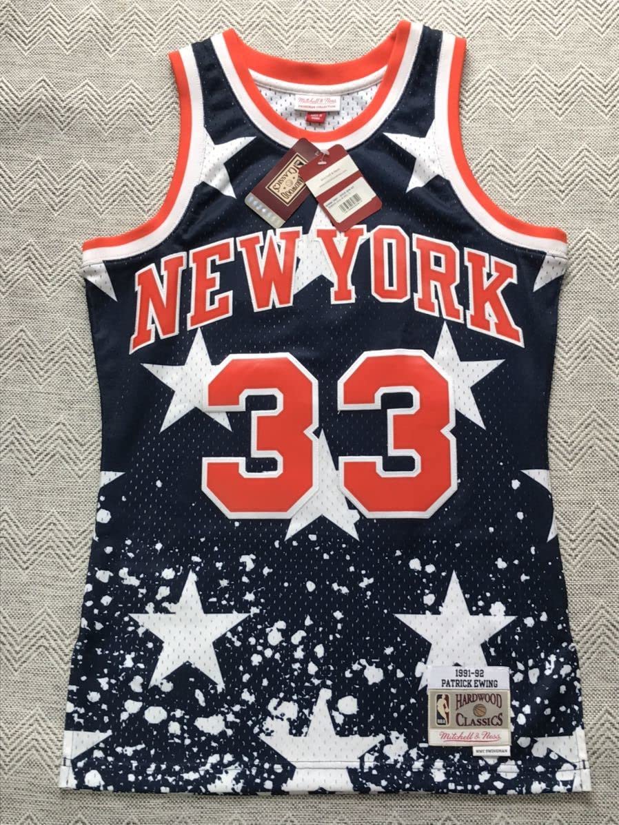 Amazon.co.jp: 独立記念日限定モデル NBA KNICKS EWING 33 パトリック 