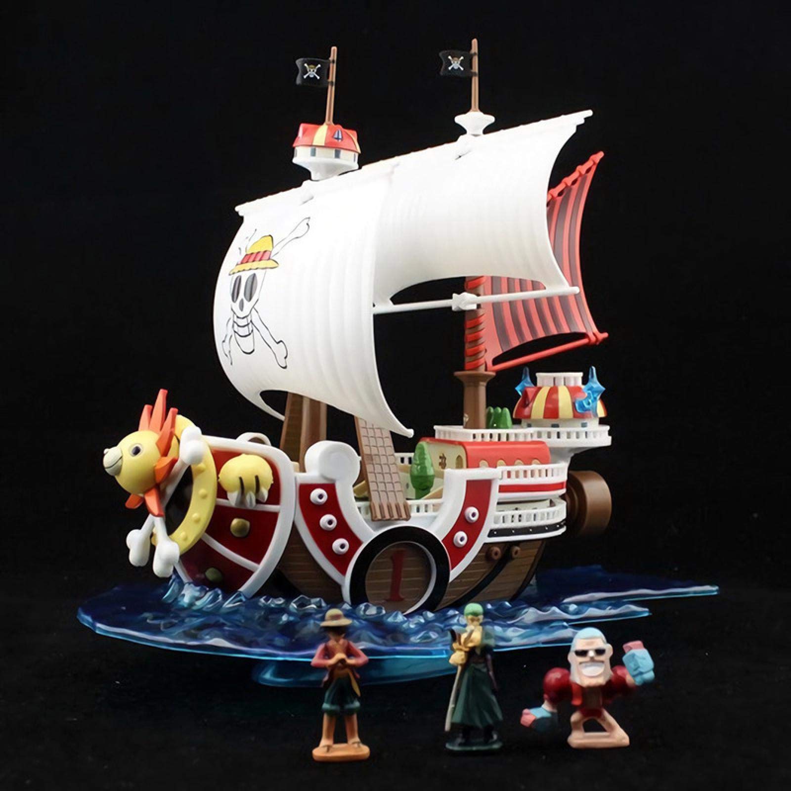Buy 19 cm One Piece Figure Straw Hat Thousand Sunny Shanks Red Force