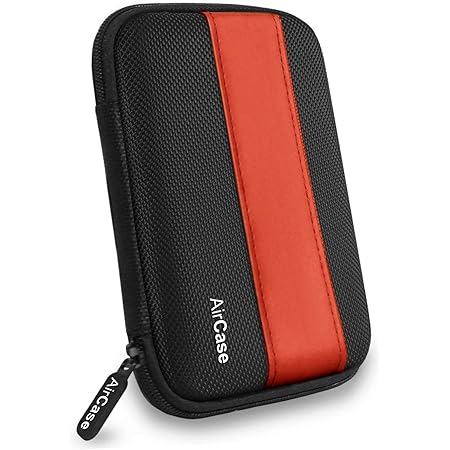 AirCase 2.5 Inch External Hard Disk Case, Cover, Pouch, HDD Case [Azure ...