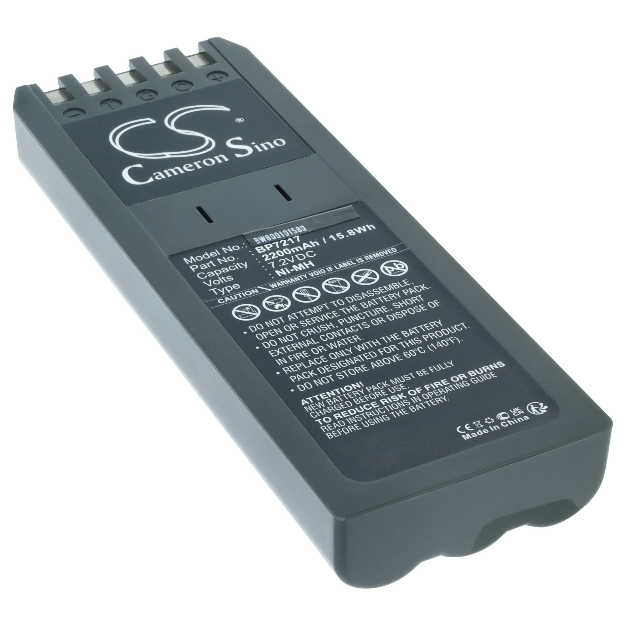 vhbw Akku Ersatz für Fluke BP7217 für Oszilloskop, Messgerät (2200 mAh, 7,2 V, NiMH)