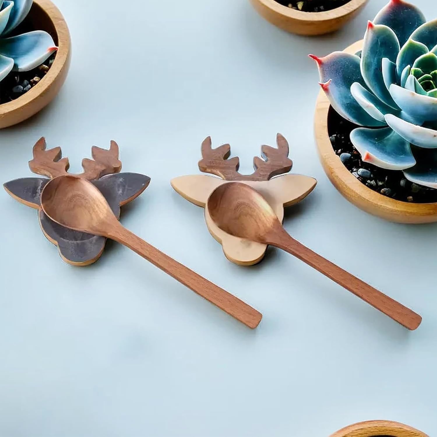 Young's Inc. Ceramic Spoon Rest for Stove Top with Thanksgiving Dish Towels, Festive Kitchenware, Fall Design Cooking Utensils, Spoon Holder for Kitchen Counter with Tea Towel Set, 3 Ast.