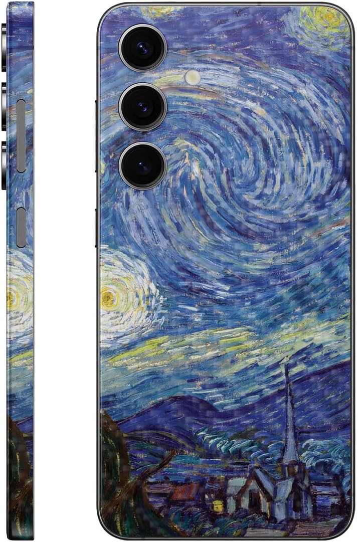 Carbon Fiber Phone Skin Compatible with Samsung Galaxy S24 Ultra - Gravity - Premium 3M Vinyl Protective Wrap Decal Cover - Easy to Apply | Crafted in The USA by MightySkins