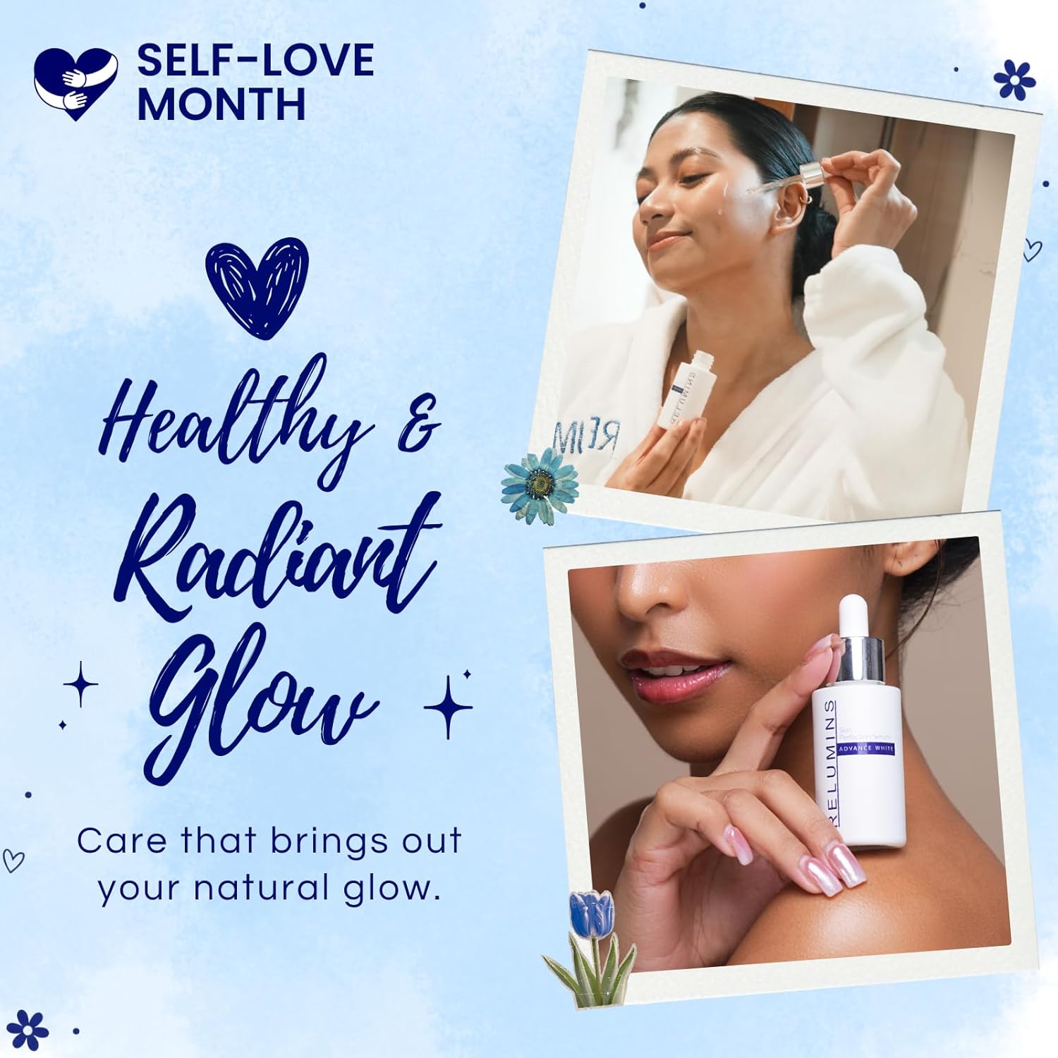 Relumins Skin Perfection AHA Serum – New & Improved Formula with 7% AHA Complex – Gentle Self-Care Natural Exfoliant for Radiant, Smooth-Looking Skin – 30ml - Image 2