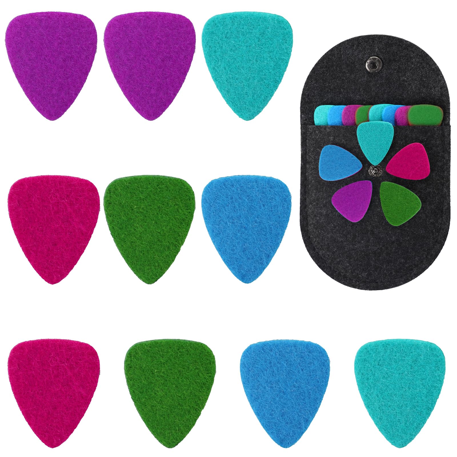 Kit de púas de fieltro y púa de pulgar Dunlop