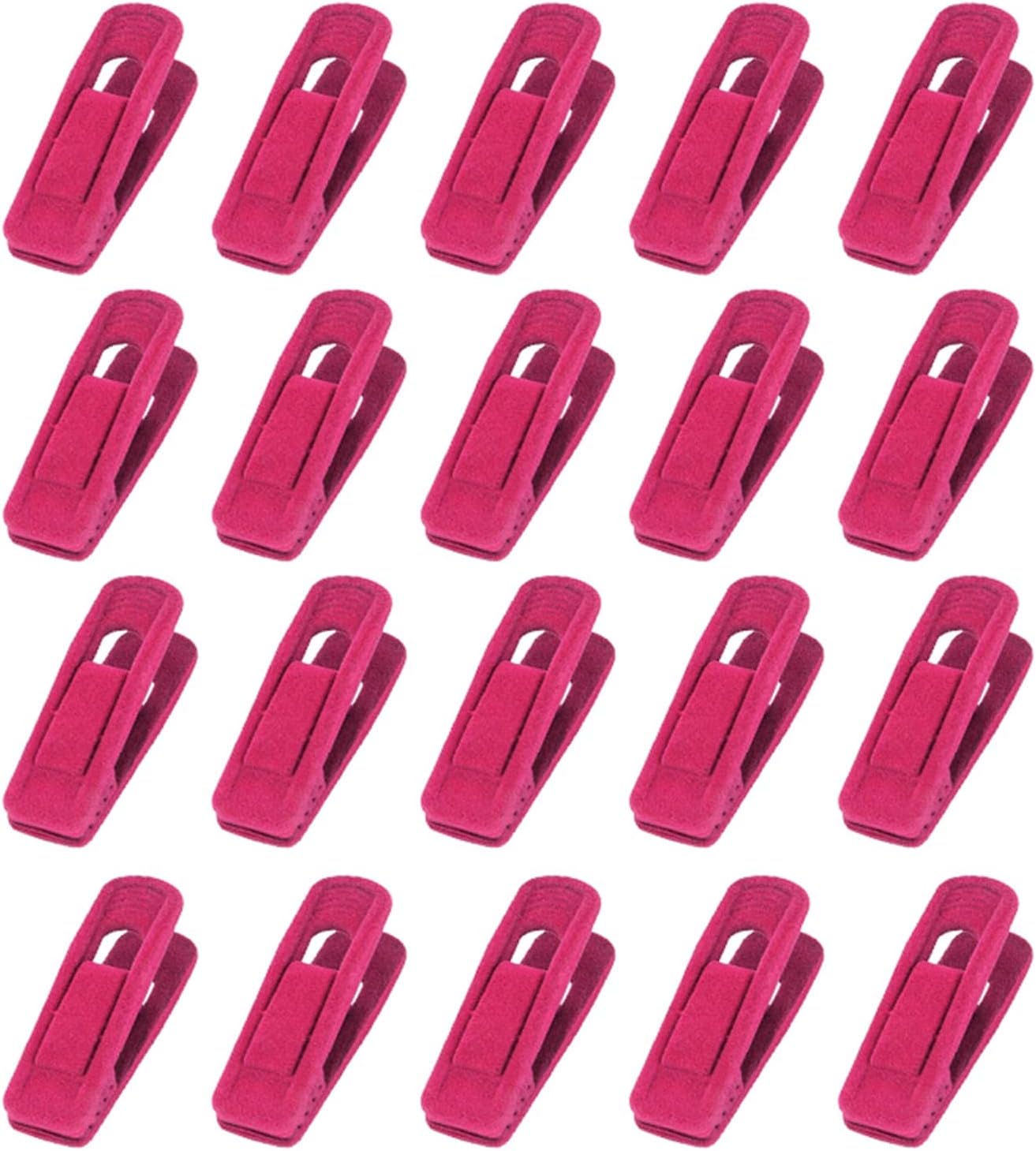 Velvet Hangers Clips, Non Slip Strong Velvet Hangers Clamps