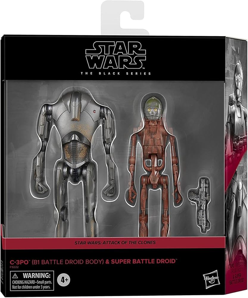 未開封　スターウォーズ　ブラックシリーズ　C3POとスーパーバトルドロイド Amazon.co.jp: スターウォーズ ブラックシリーズ C-3PO B1バトル
