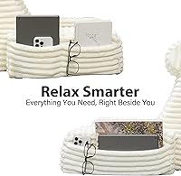 Vista 5 de ENITYA Back Pillow for Bed Sitting up, Reading Pillow for Sitting in Bed Adult, Back Support Wedge for Reading/Resting/Post Surgery/Watching