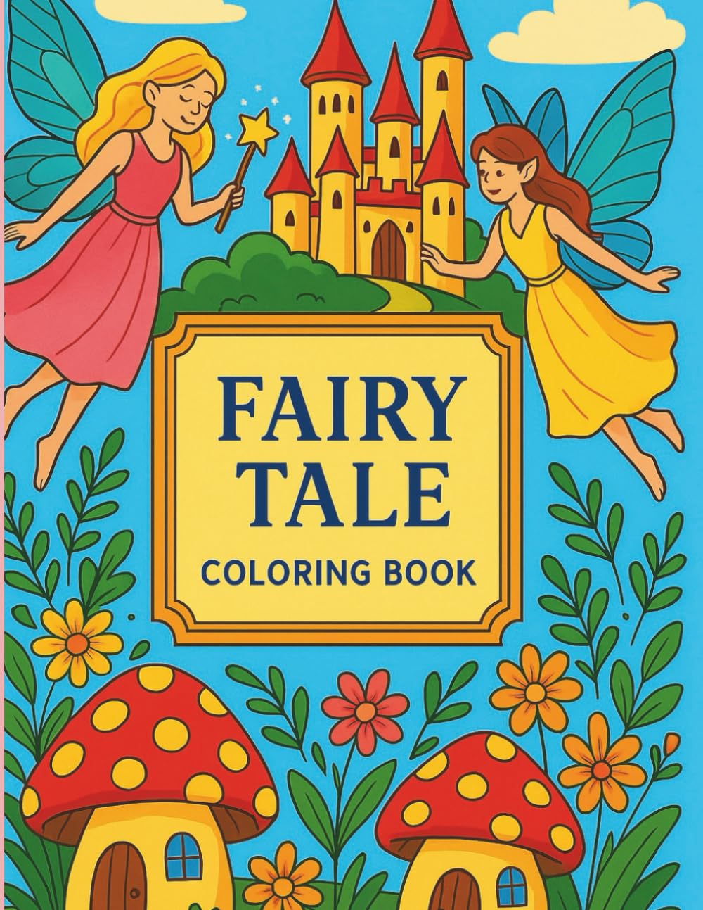 FAIRY TALE COLORING BOOK: MAGICAL AND DREAMY COLORING PAGES FOR KIDS