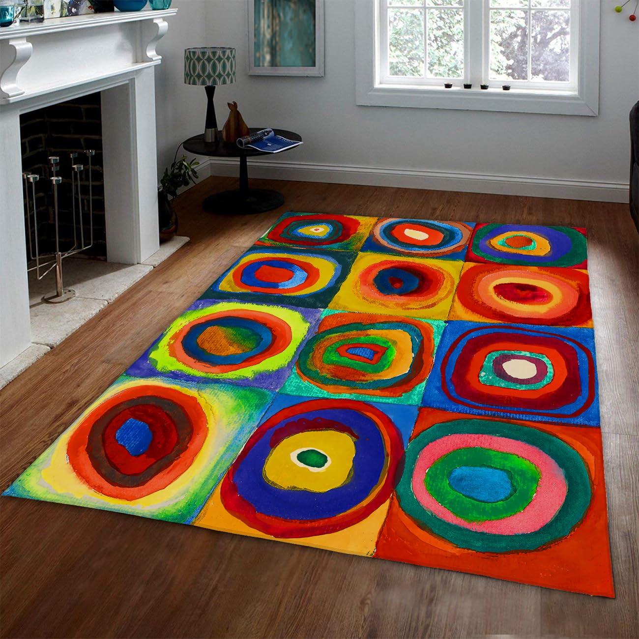 Tapis de cuisine non muant aquarelle 80x150cm anti-poussière
