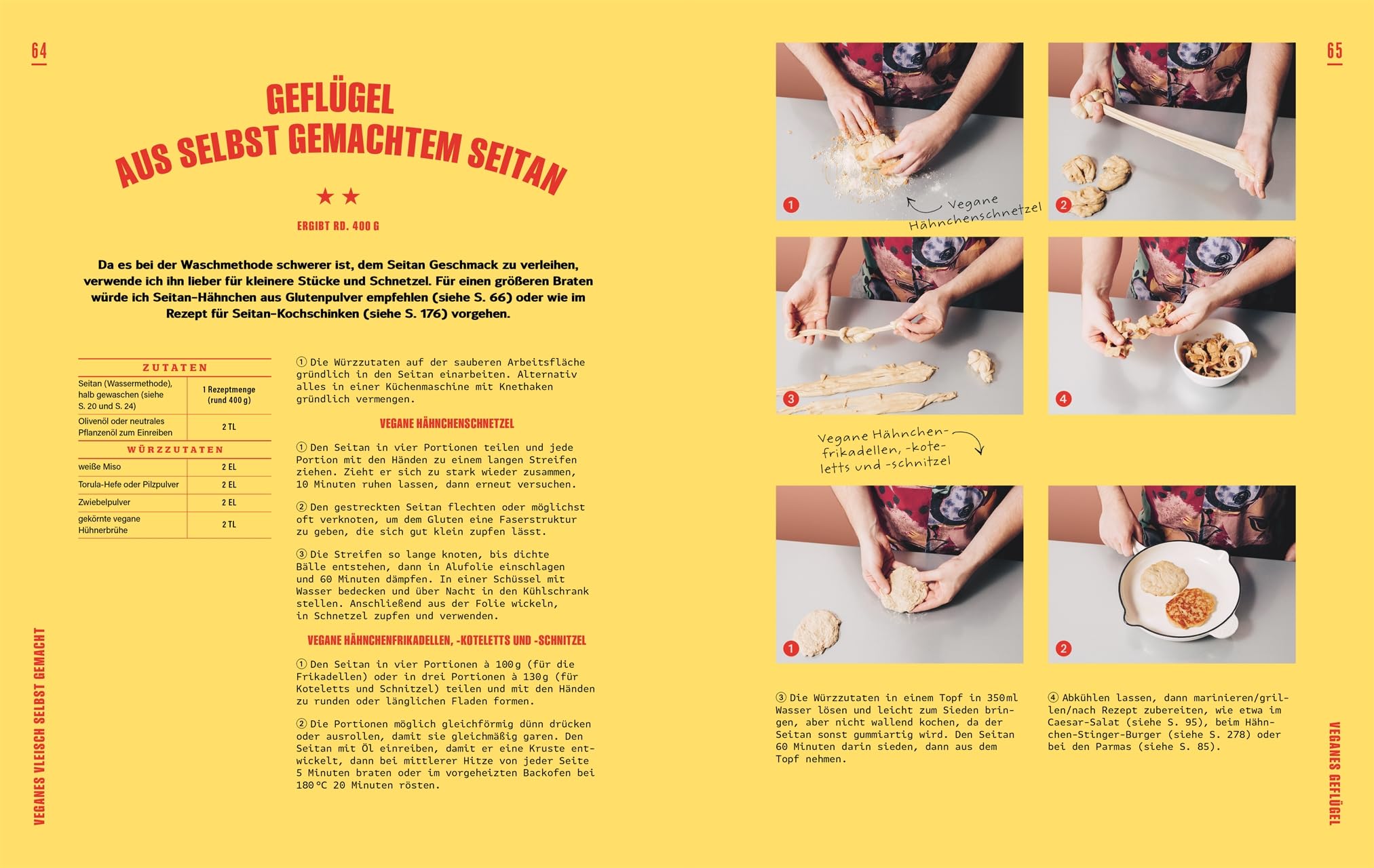 Veganes Vleisch selbst gemacht: Mit 80 Rezepten und über 30 Techniken. Standardwerk mit genial einfachen Techniken zur Herstellung von Fleischalternativen und leckeren Rezepten