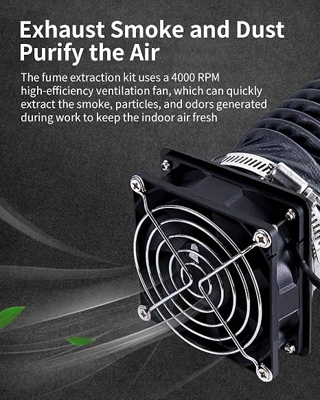 Creality Official Fan Extraction Kit for Ender Plus 3D Printer Enclosure