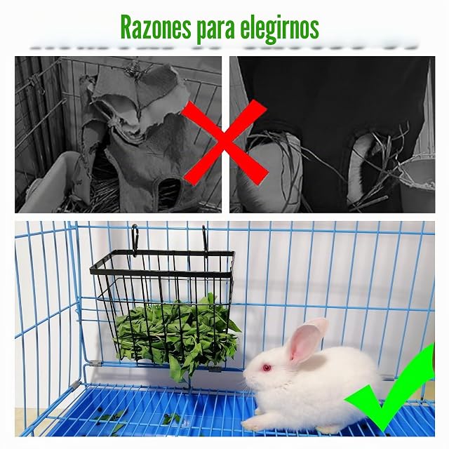 Foto 6 de 6 de Comedero de heno para Conejo, 2 Unidades