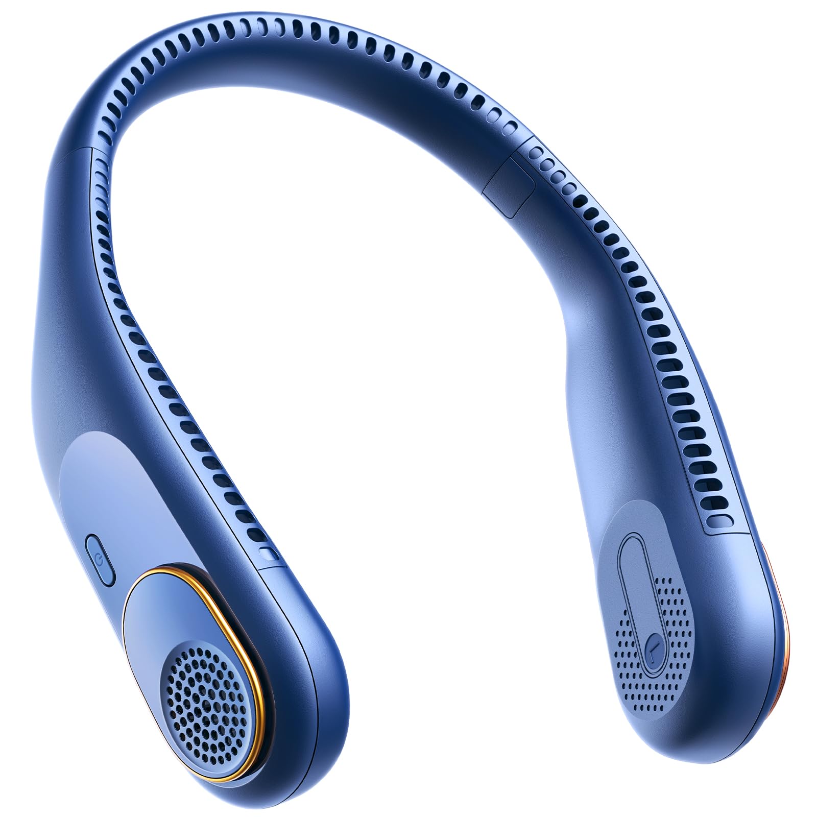 Wearable neck fan for summer heat product research image