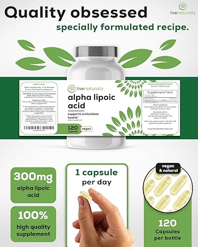 Miniatura 3 de Ácido alfa lipoico 120 cápsulas
