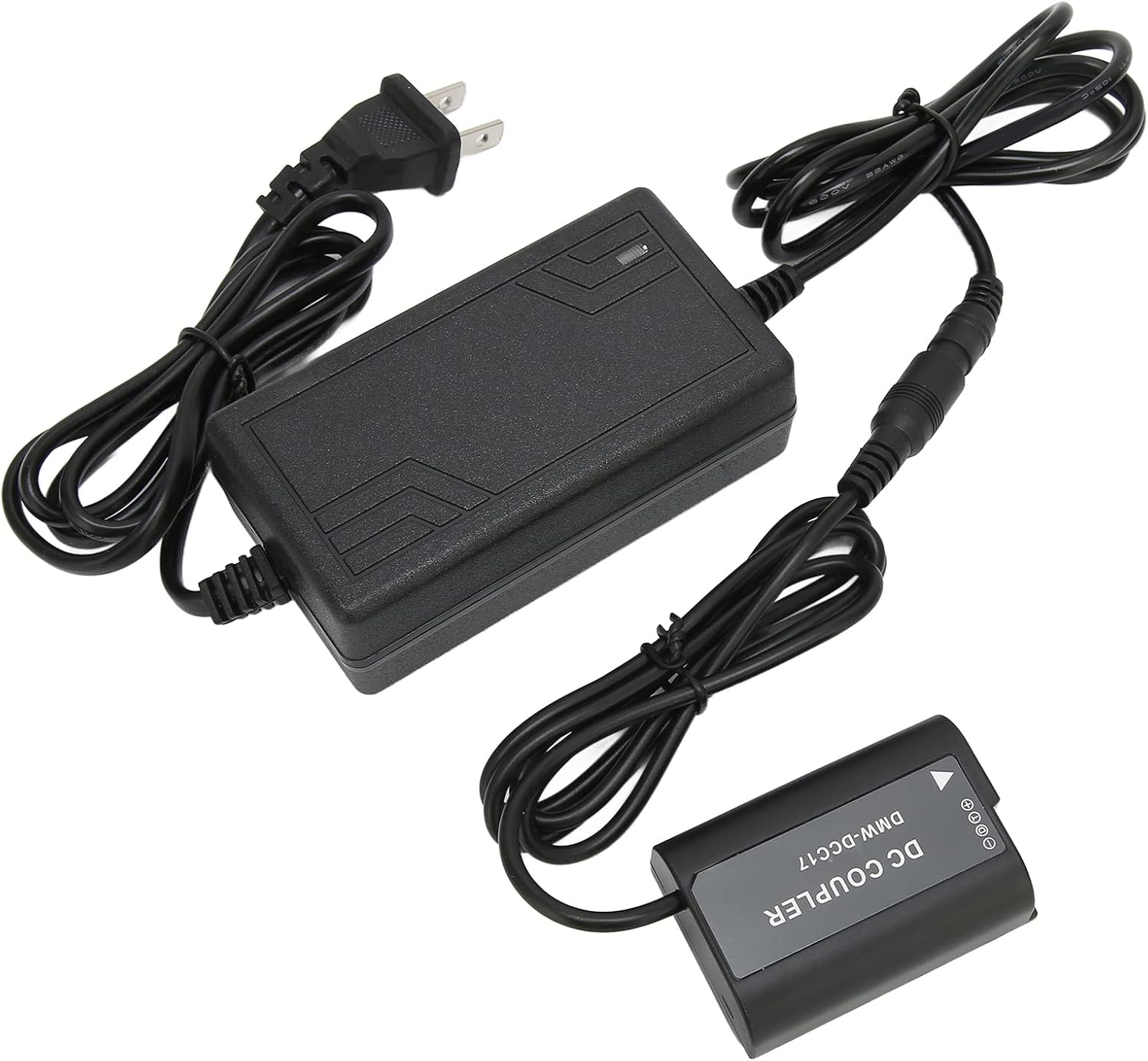 BLK22 Dummy Battery Kit 8.4V-4A Output Plug and Play BLK22 Dummy Battery for DC?S5 S5K Full e DSLR(#1)