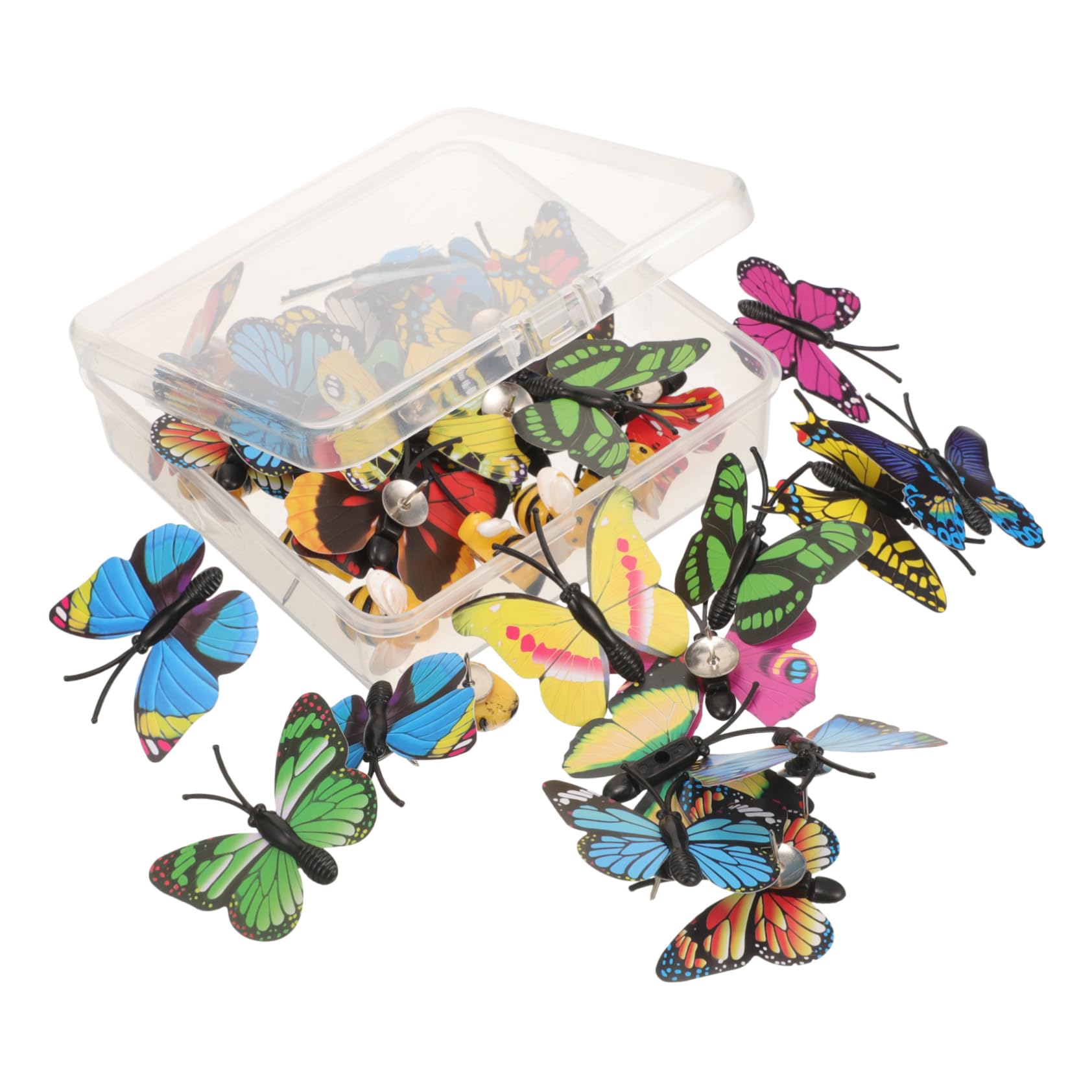 TEHAUX 120piezas Chinchetas Decorativas De Abeja y para Tablero De Corcho De Multifuncionales para Fotos y Notas para Decoración De Paredes y Mapas