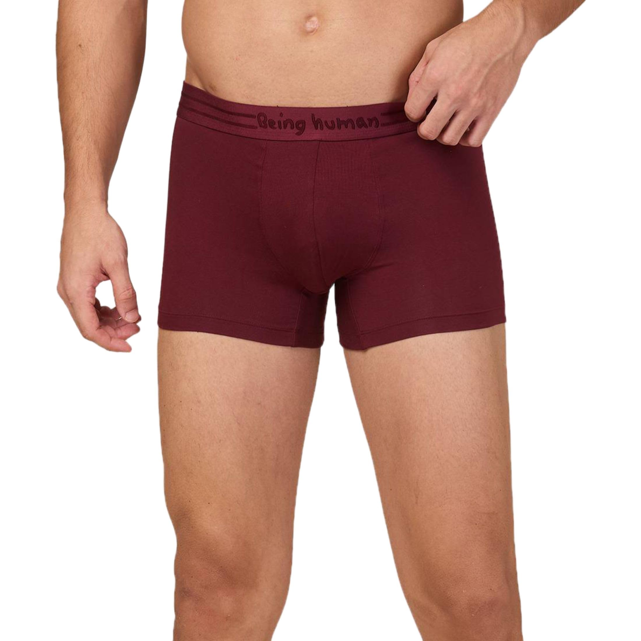 being human Red Fitted Briefs-picture-34