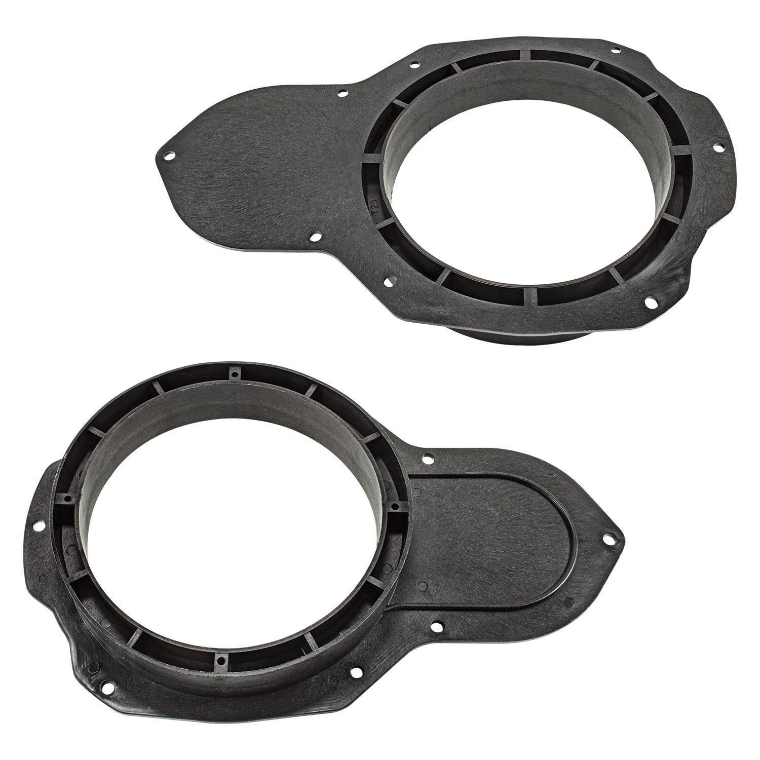 tomzz Audio 2857-021 Anneaux de Haut-parleurs Adaptateurs Supports compatibles avec VW Passat 3C CC Porte Avant pour Haut-parleurs DIN 165mm
