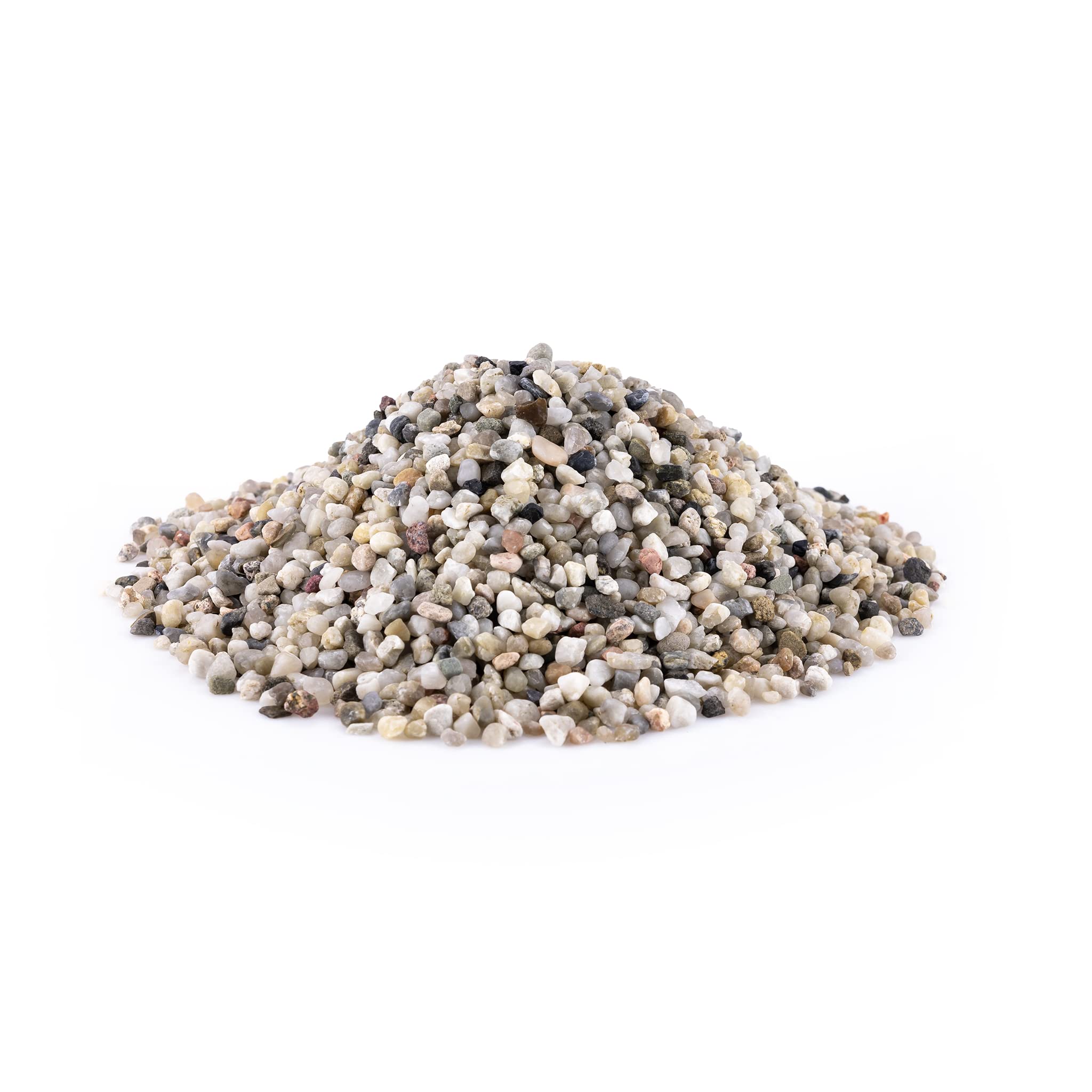 TM AquatixAquarium Gravel Natural Fish Tank San Decoration Substrate Grey 3-5mm 2kg