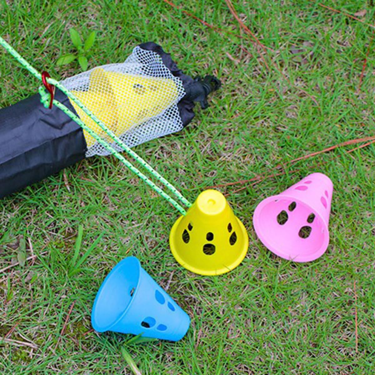 BESPORTBLE Carpa Impermeable Azul para Acampar al Aire Libre
