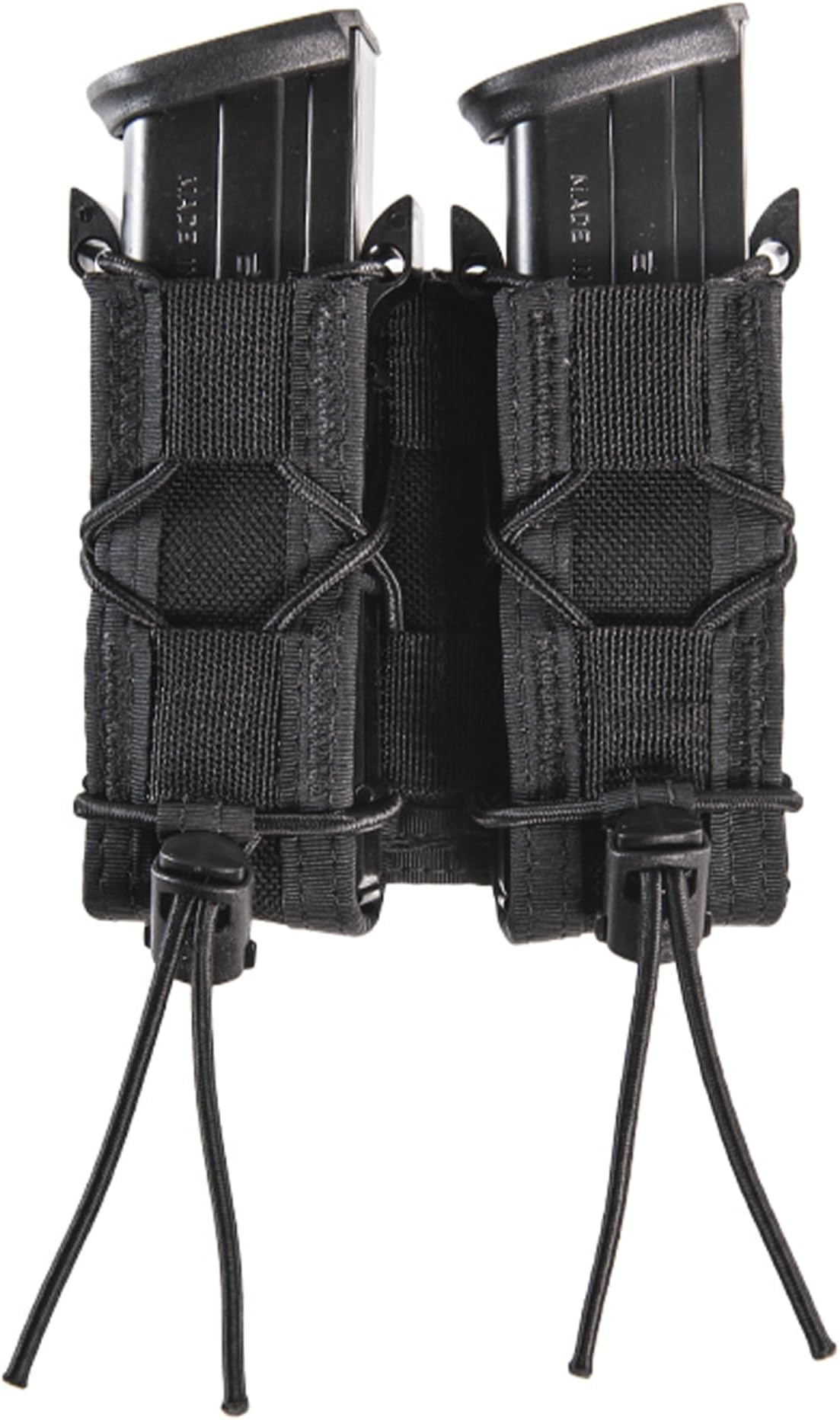 High Speed Gear - Double Pistol Taco MOLLE Mag Pouch, Police Gear & Military Gear, Tactical Magazine Pouch for Professionals