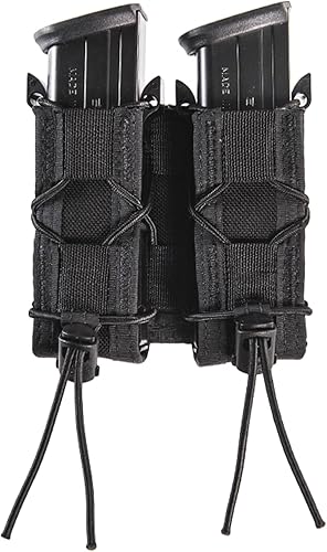 High Speed Gear, bolsa para cargador de pistola doble TACO MOLLE, fabricado en los Estados Unidos.