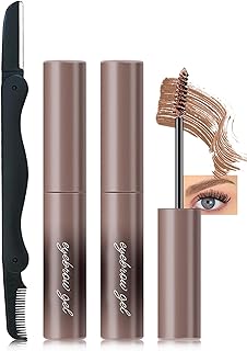 2 unidades de gel tintado para cejas, máscara...