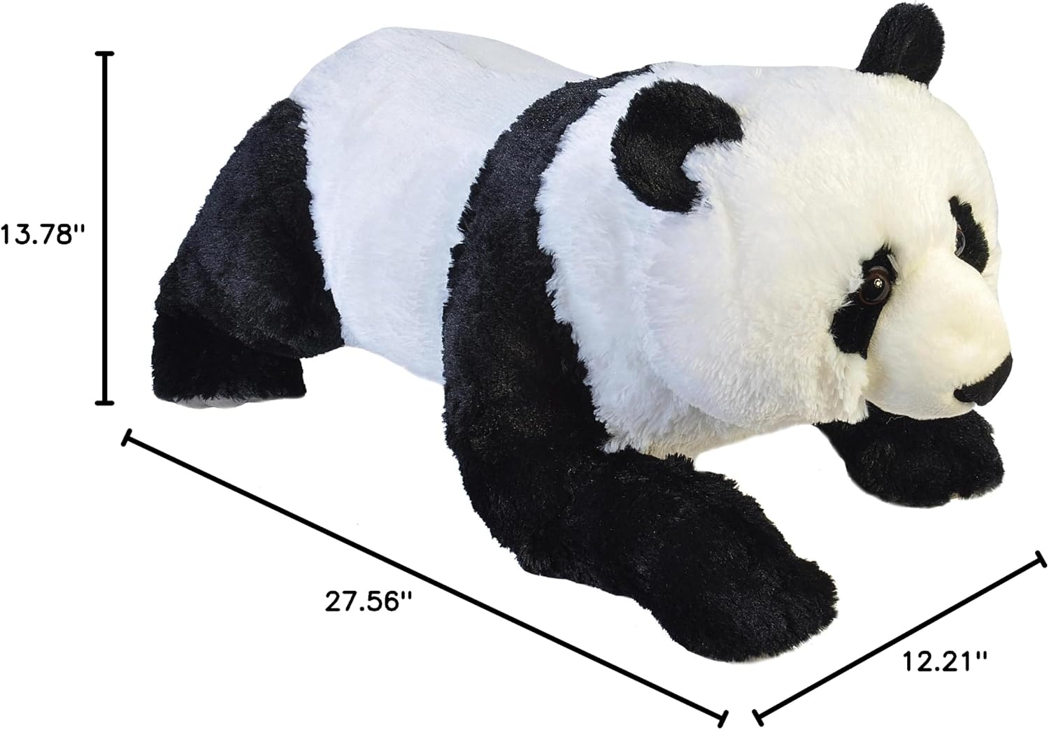Wild Republic Jumbo Panda Plush, Giant Stuffed Animal, Plush Toy, Gifts for Kids, 30 Inches