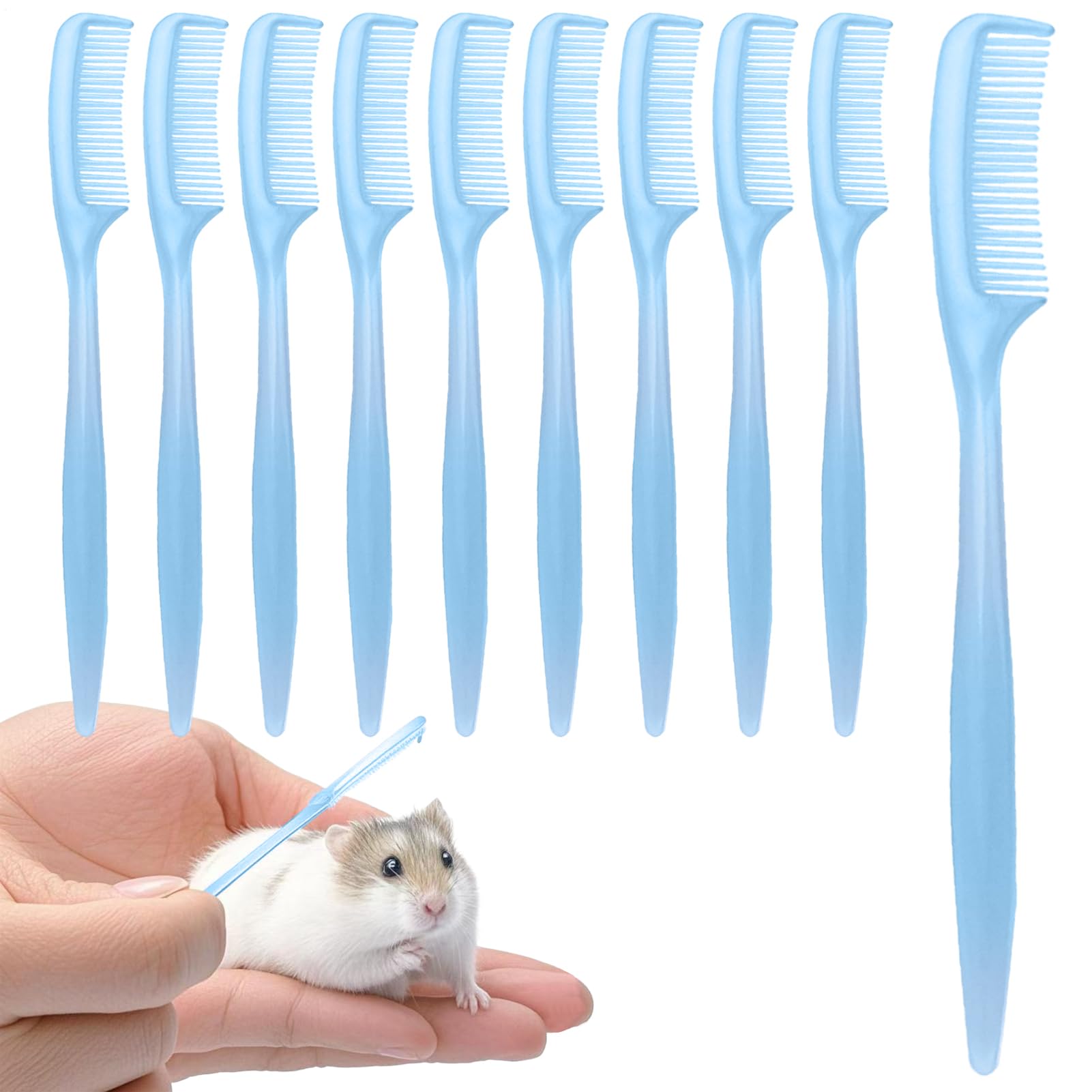 Brosse de nettoyage pour petits animaux | Brosse de nettoyage pour hamster, furet d'intérieur, pelage, peau sensible, soins quotidiens
