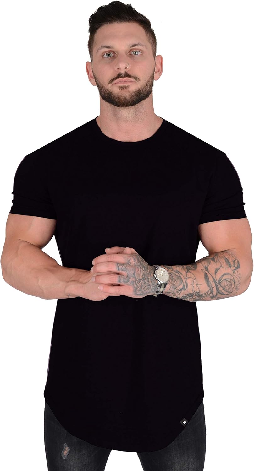 YoungLA Mens Designer Fitted T-Shirts 