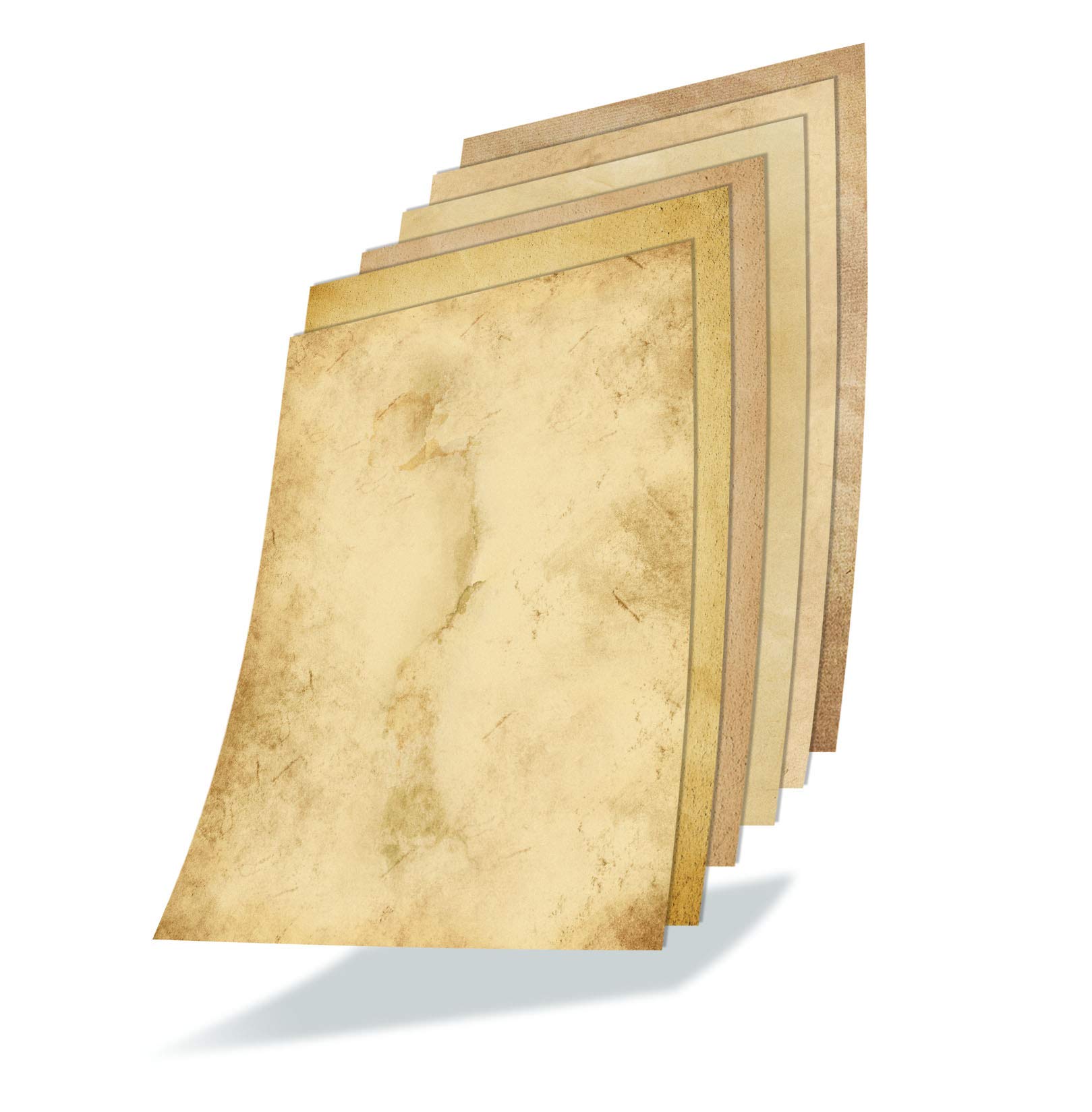 25 Fogli Carta Pergamena Vintage A4 - Per Inviti, Biglietti E Calligrafia - Foto 5