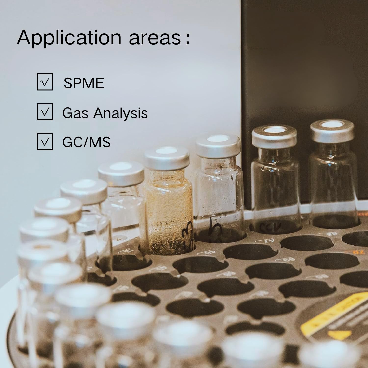 J&K Scientific - Vial de muestra de vidrio transparente de 20 mm, 10 ml, parte inferior plana, con parte superior engarzada (paquete de 100)