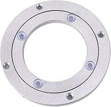 Swivel Turntable, 4inch Rotating Bearing Turntable Lazy Susan Round Dining Table Smooth Swivel Plate for Kaleidoscopes Tabletop Serving Trade Show Displays