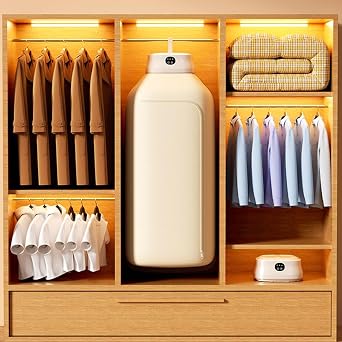 Portable Clothes Dryer | Quick Drying Folding Silent Machine - 400W Mini Dryer for Clothes - Towels Sweaters Apartments Bedrooms Travel