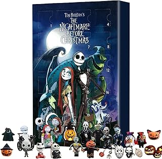 Halloween Advent Calendar 2023 | 24 Days Count Down Halloween Horror Figures Advent Calendar | Halloween Horror Figures Advent Calendar Countdown with Surprise Toys - for Girls and Boys Kids