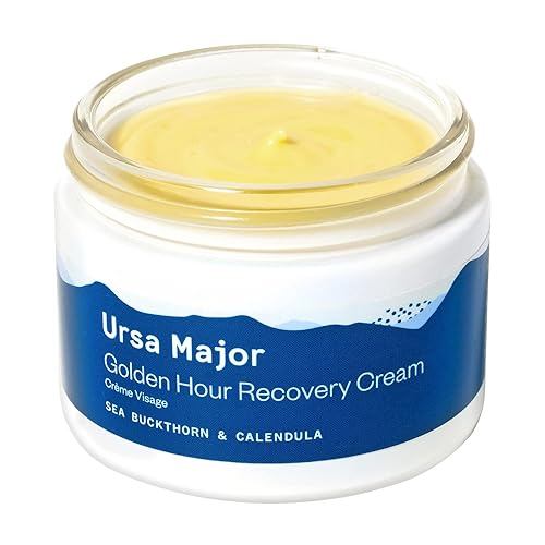 Ursa Major Golden Hour - Crema hidratante facial Crema de recuperación vegana para hidratación facial diaria Reparación e hidrata Fórmula natural