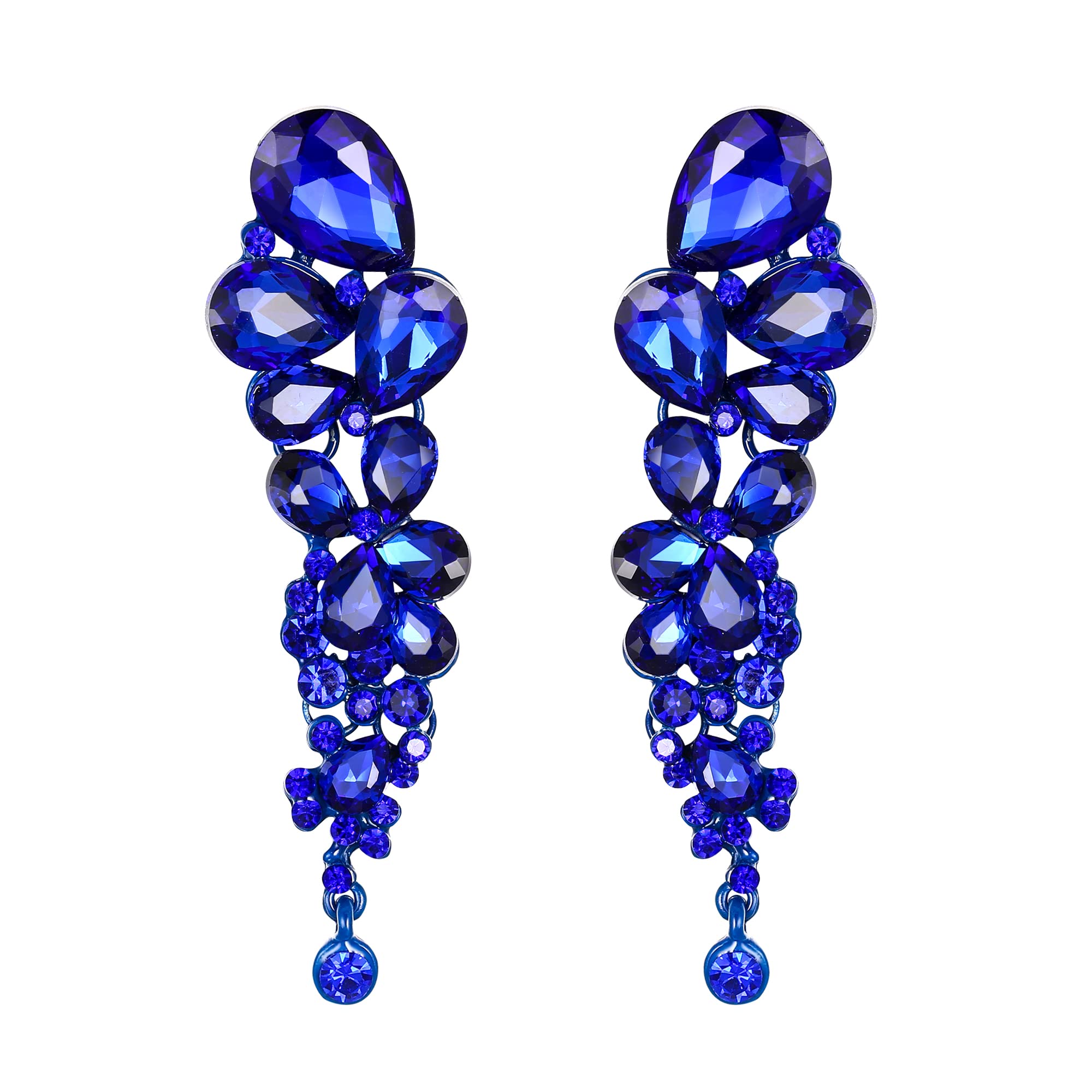 Orecchini cristallo e cuore stilizzato Demetra – Bijoux