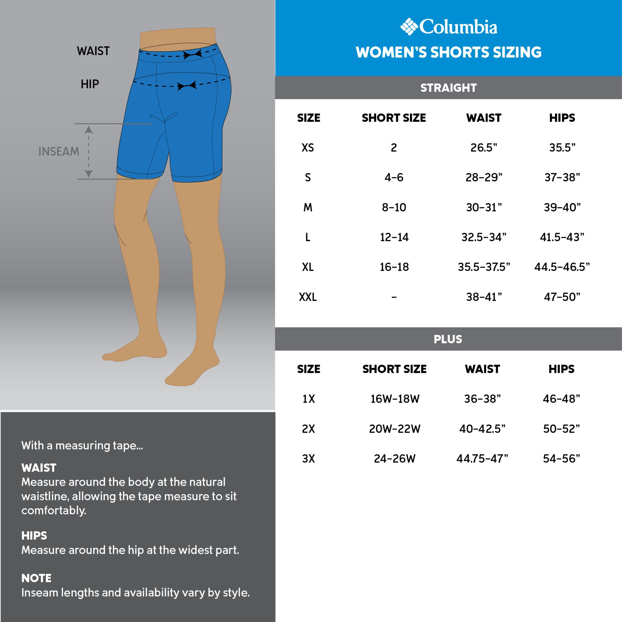 Columbia Leslie Falls Short II, Pantalones Cortos para Senderismo Y Trekking para Mujer