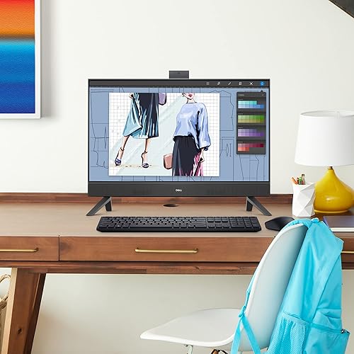Miniatura 6 de Dell Inspiron 7710 - Pantalla FHD de 27 pulgadas (1920 x 1080), Intel Core i7-1255U, DDR4 de 12 GB, SSD de 256 GB + disco duro de 1 TB, gráficos